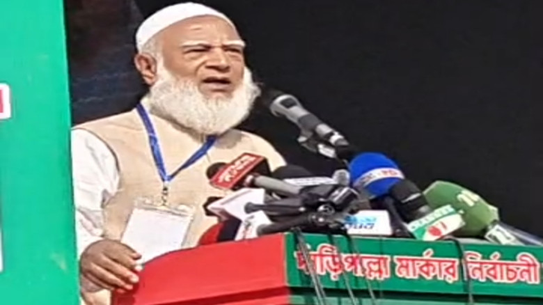 যশোরের ঈদগাহ ময়দানে ১১ দলীয় ঐক্যের নির্বাচনী জনসভা