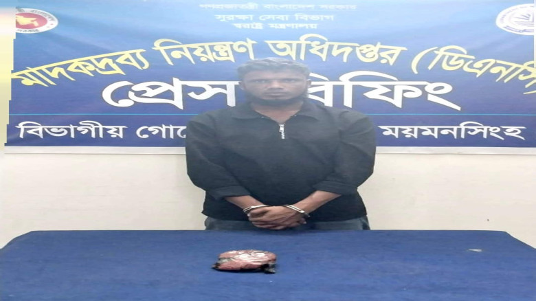 মাদক দ্রব্য নিয়ন্ত্রণ অধিদপ্তরের অভিযানে  ১,৬৭৫ পিস ইয়াবাসহ  গ্রেফতার ০১